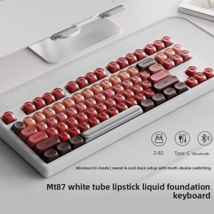Forerunner Wireless Mechanical Keyboard with RGB Backlight