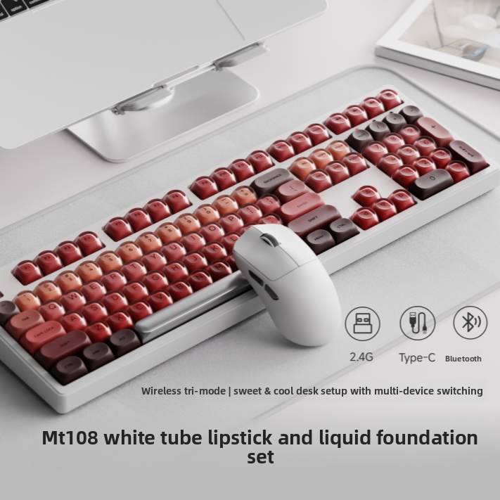 Forerunner Wireless Mechanical Keyboard with RGB Backlight