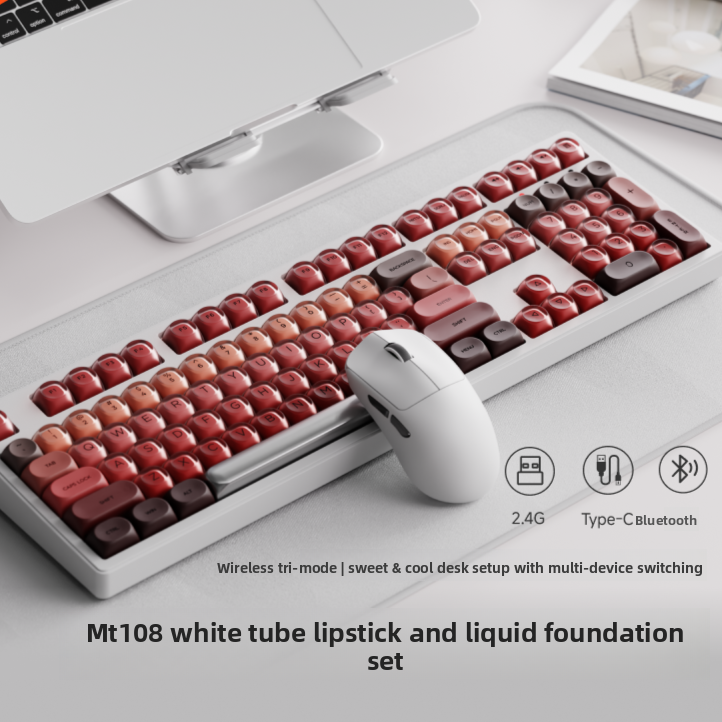 Forerunner Wireless Mechanical Keyboard with RGB Backlight
