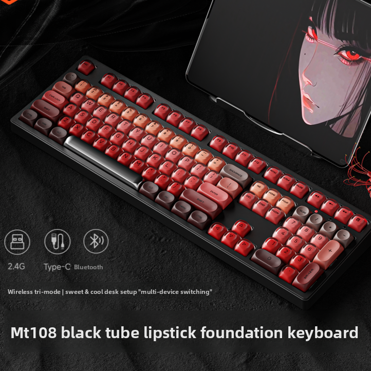Forerunner Wireless Mechanical Keyboard with RGB Backlight