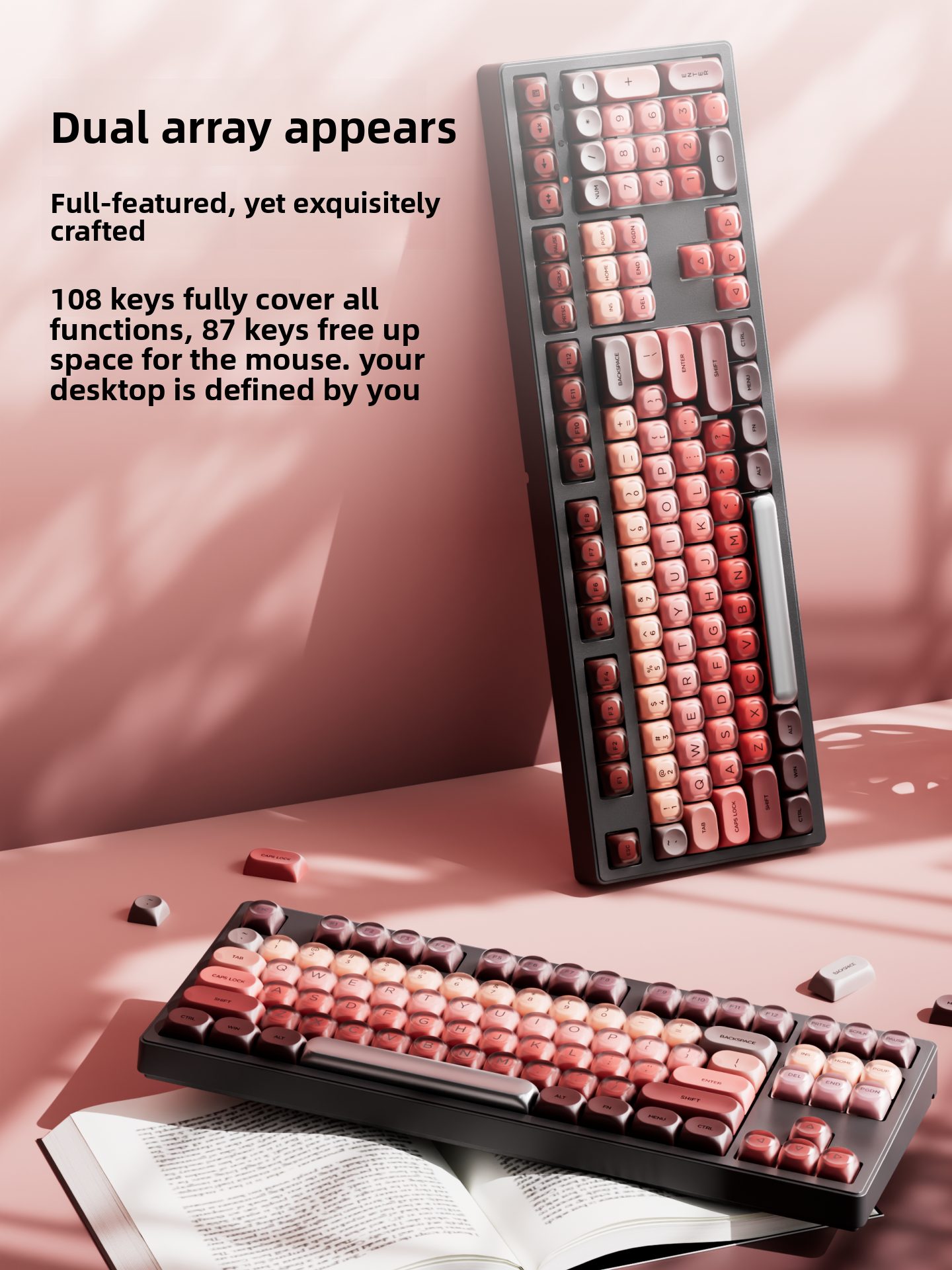 Forerunner Wireless Mechanical Keyboard with RGB Backlight