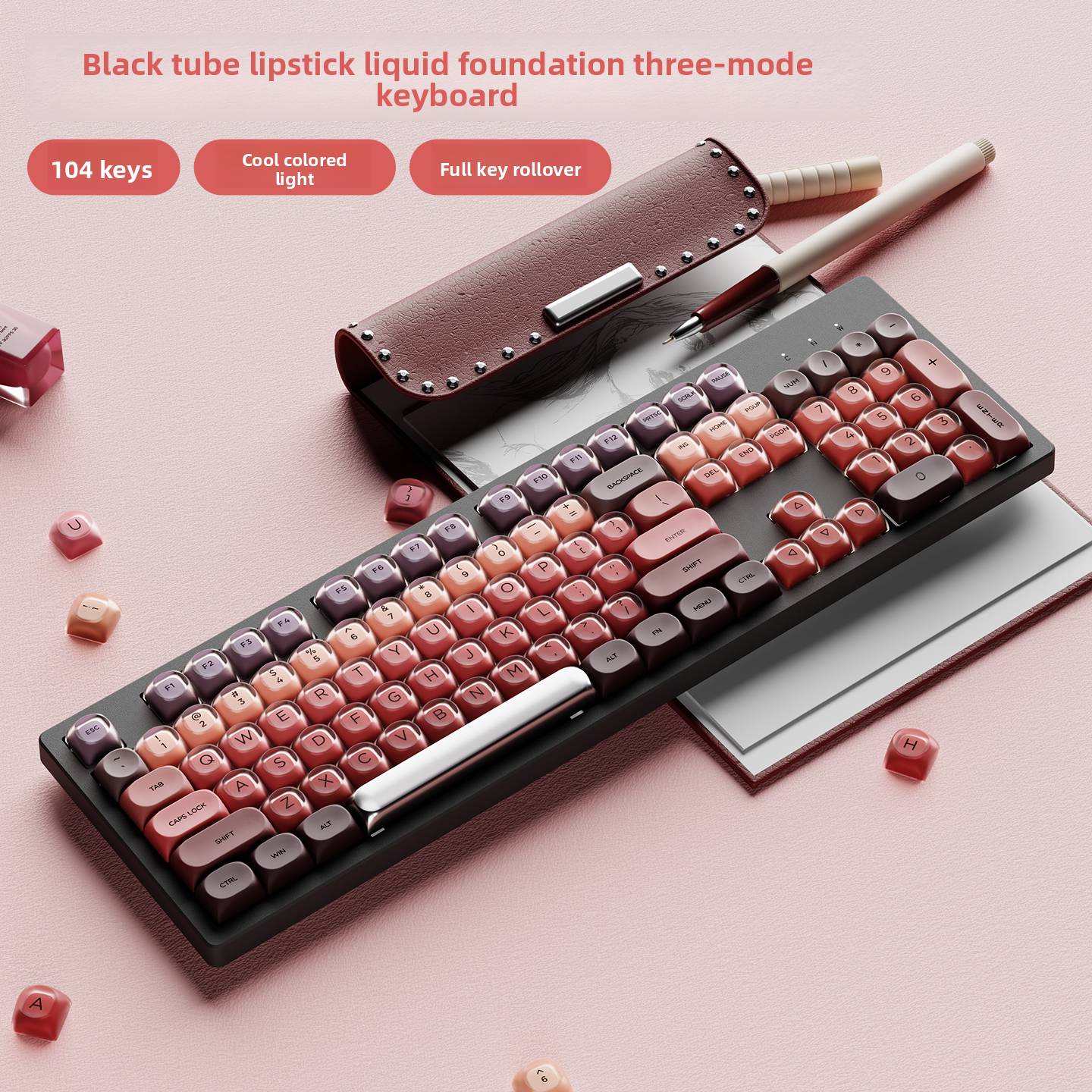 Forerunner Wireless Mechanical Keyboard with RGB Backlight
