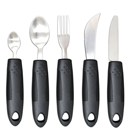 fork and spoon rehabilitation food aid tool suit for the elderly