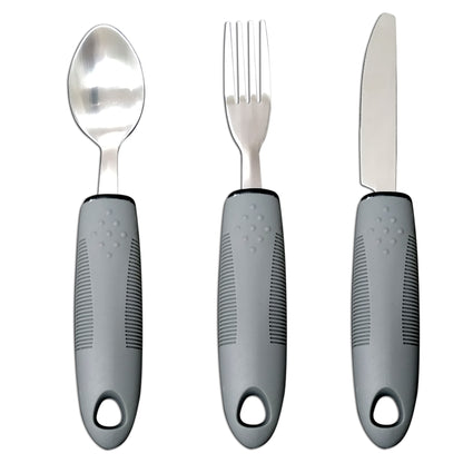 fork and spoon rehabilitation food aid tool suit for the elderly