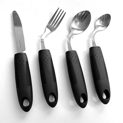 fork and spoon rehabilitation food aid tool suit for the elderly