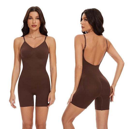 Form-fitting one-piece bodysuit