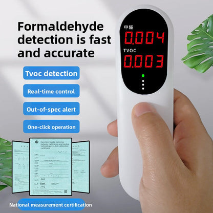 Formaldehyde self-testing instrument