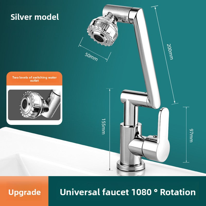 Fortunate Cat Stainless Steel Faucet