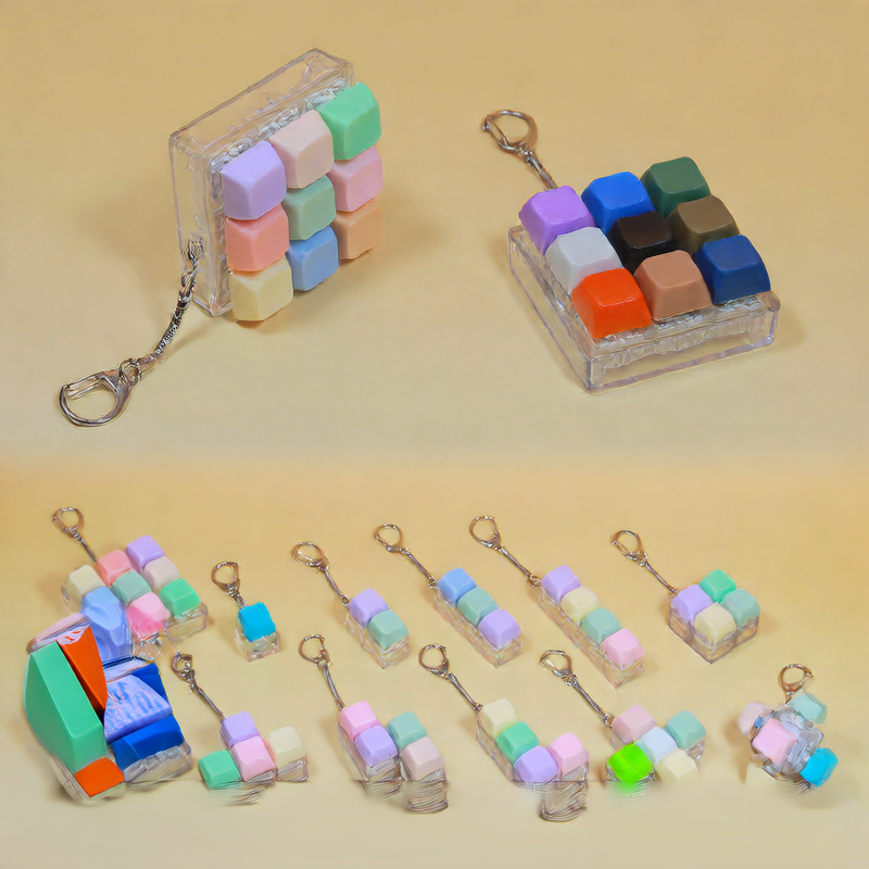 Four-button press keyboard toy