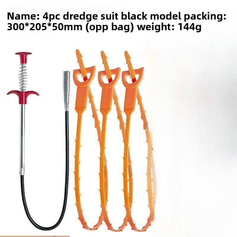 Four-Claw Drain Cleaner Tool