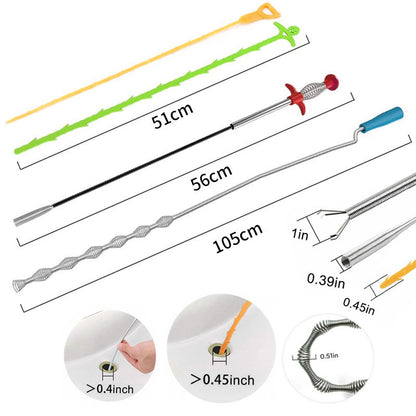 Four-Claw Drain Cleaner Tool