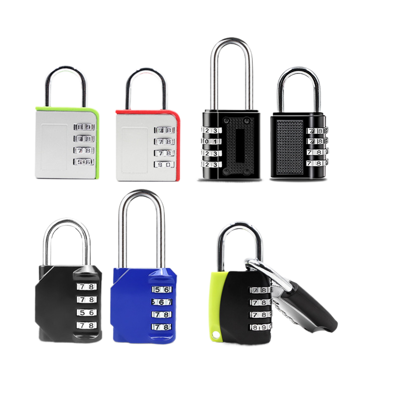 Four-digit mechanical password lock