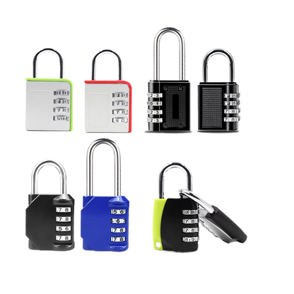 Four-digit mechanical password lock
