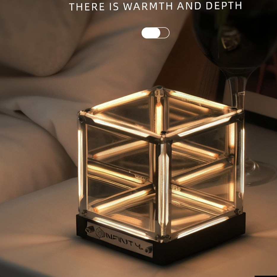 Four-dimensional space atmosphere lamp