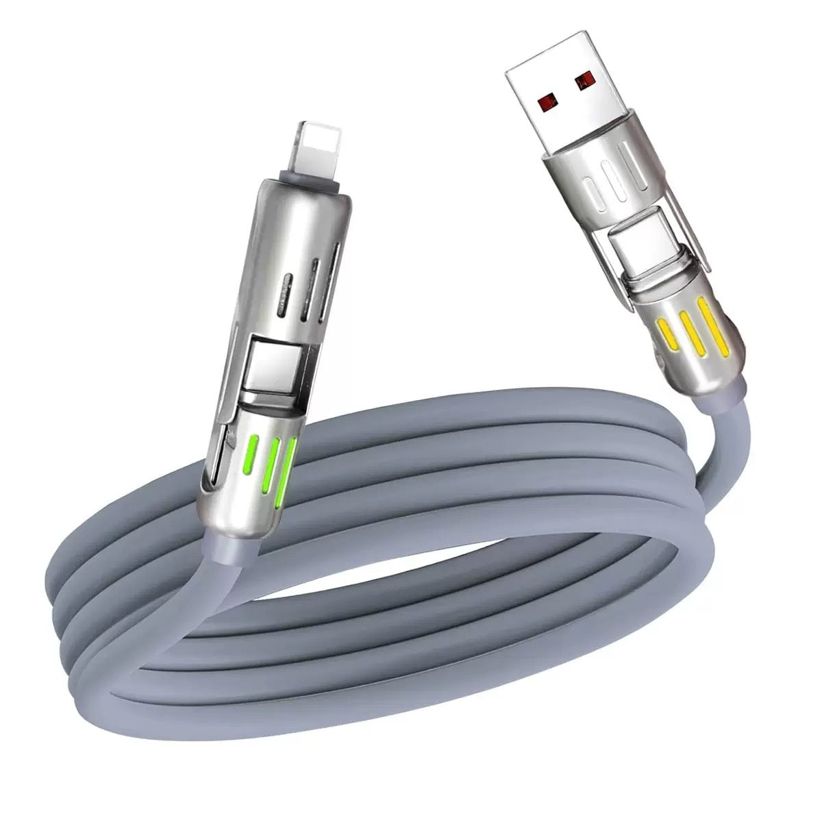 Four-in-One Fast Charging Data Cable