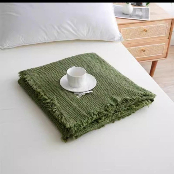 Four-Layer Combed Cotton Gauze Blanket