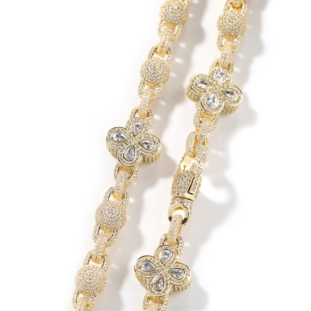Four-Leaf Clover bead chain