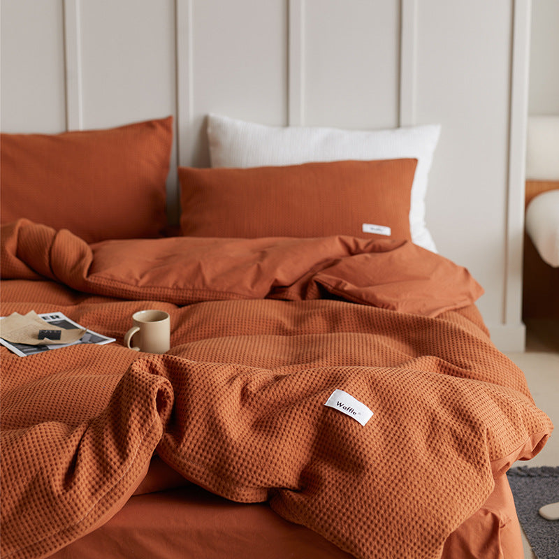 Four-Piece 100% Cotton Bed Sheet