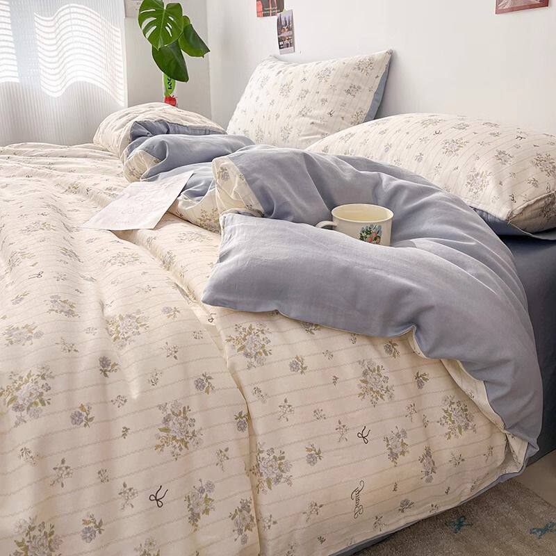Four-piece bed set