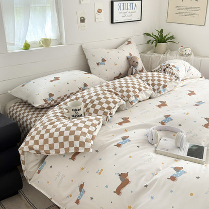 Four-Piece Bed Sheet Set