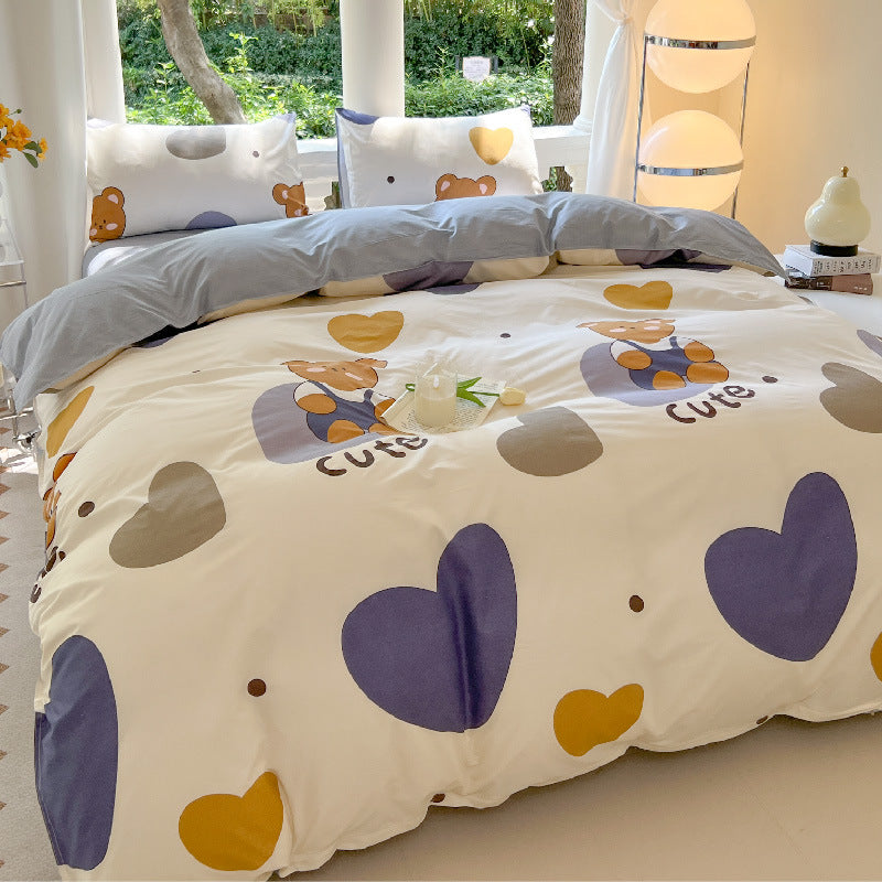 Four-Piece Bed Sheet Set