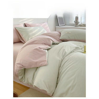 Four-piece cotton bed set