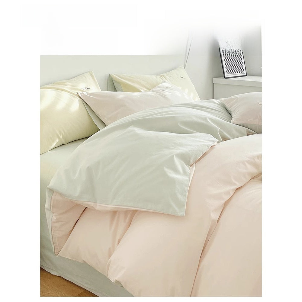 Four-piece cotton bed set