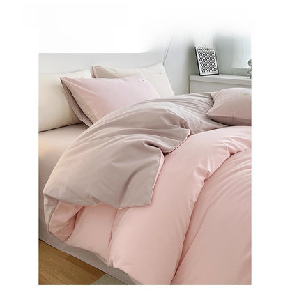 Four-piece cotton bed set