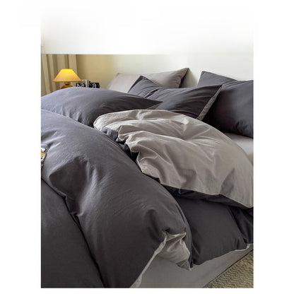 Four-piece cotton bed set