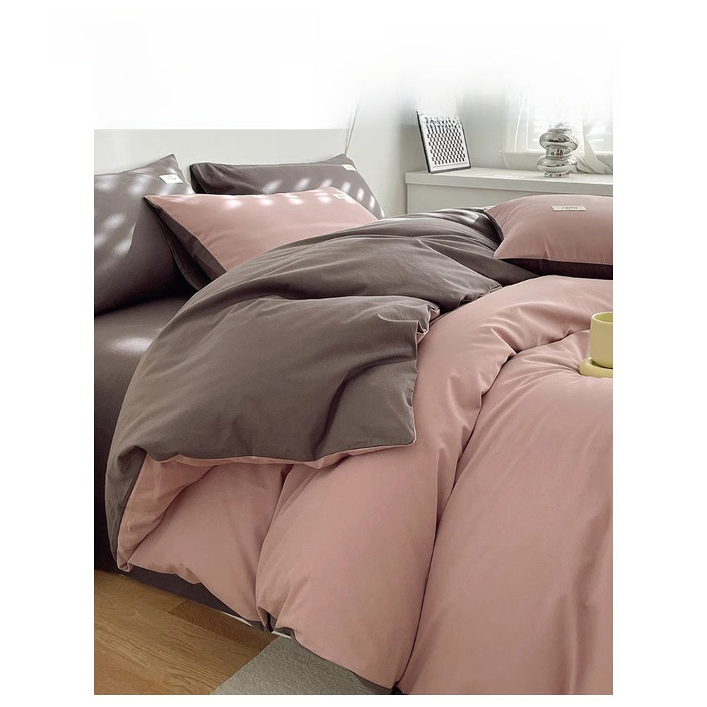 Four-piece cotton bed set