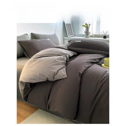 Four-piece cotton bed set