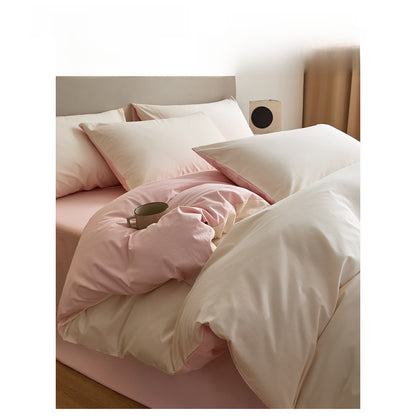 Four-piece cotton bed set