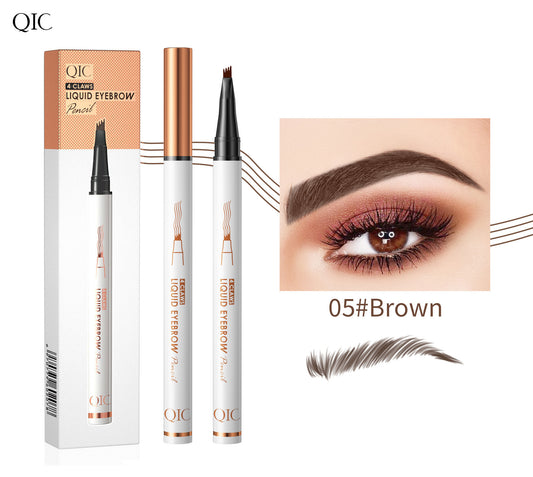 Four-Prong Liquid Eyebrow Pen