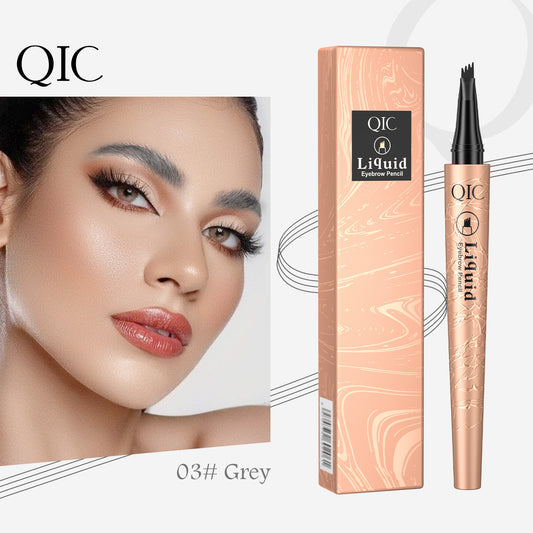 Four-Prong Liquid Eyebrow Pen