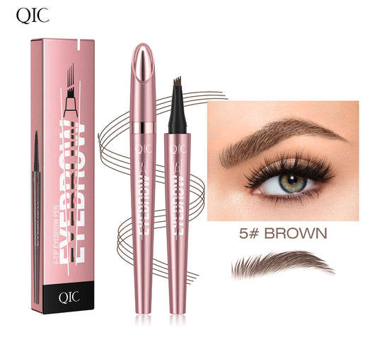Four-Prong Liquid Eyebrow Pen