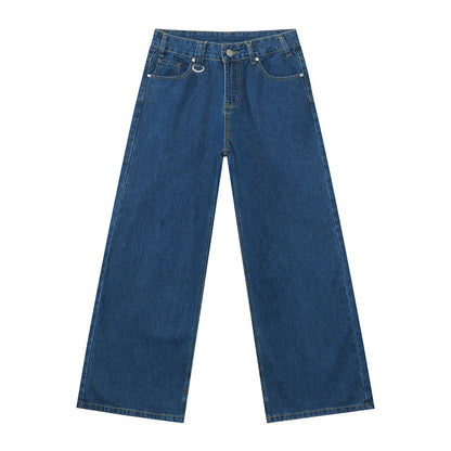 Four-season style casual jeans in a trendy western style