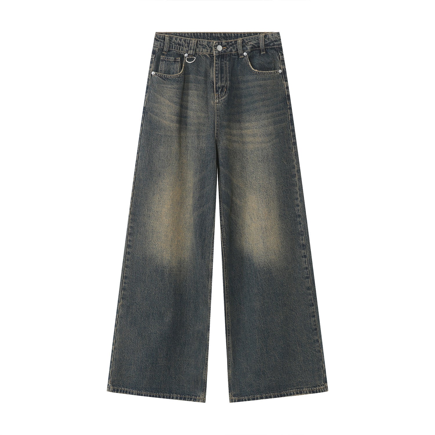 Four-season style casual jeans in a trendy western style