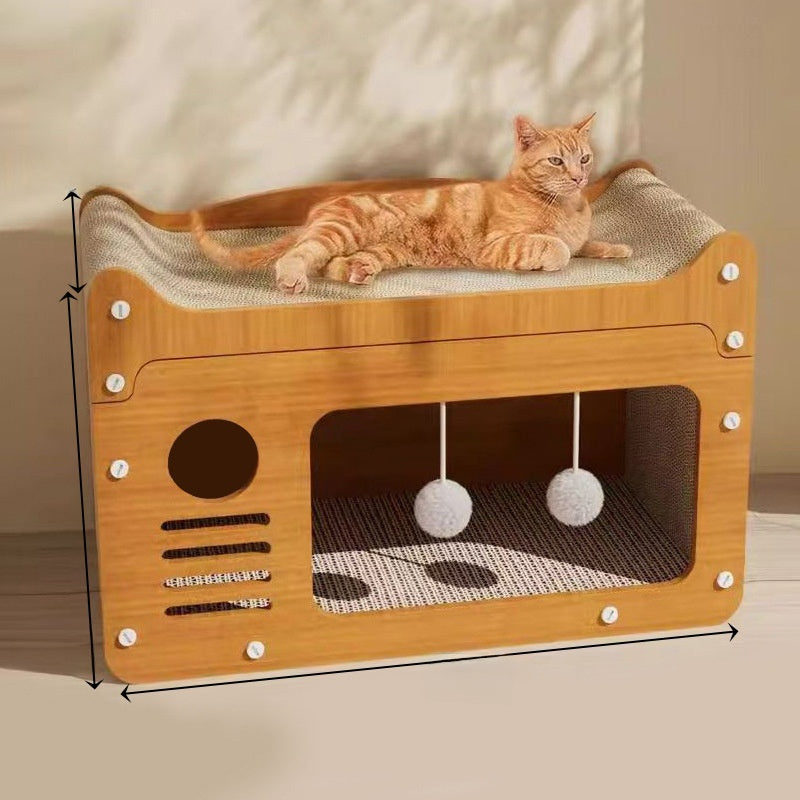 Four Seasons Pet Cat Scratching Board Cat Nest