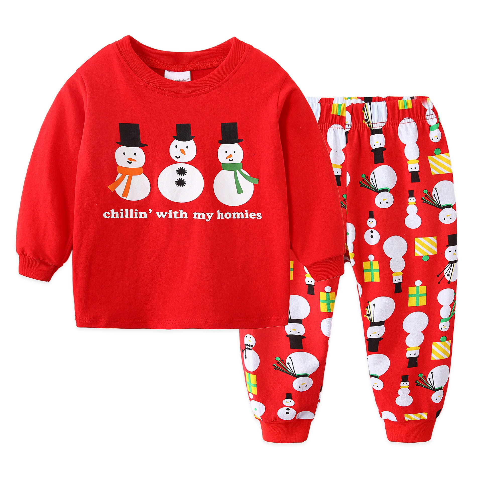 Four Seasons Pure Cotton Lightweight Boys and Girls Santa Claus Costume