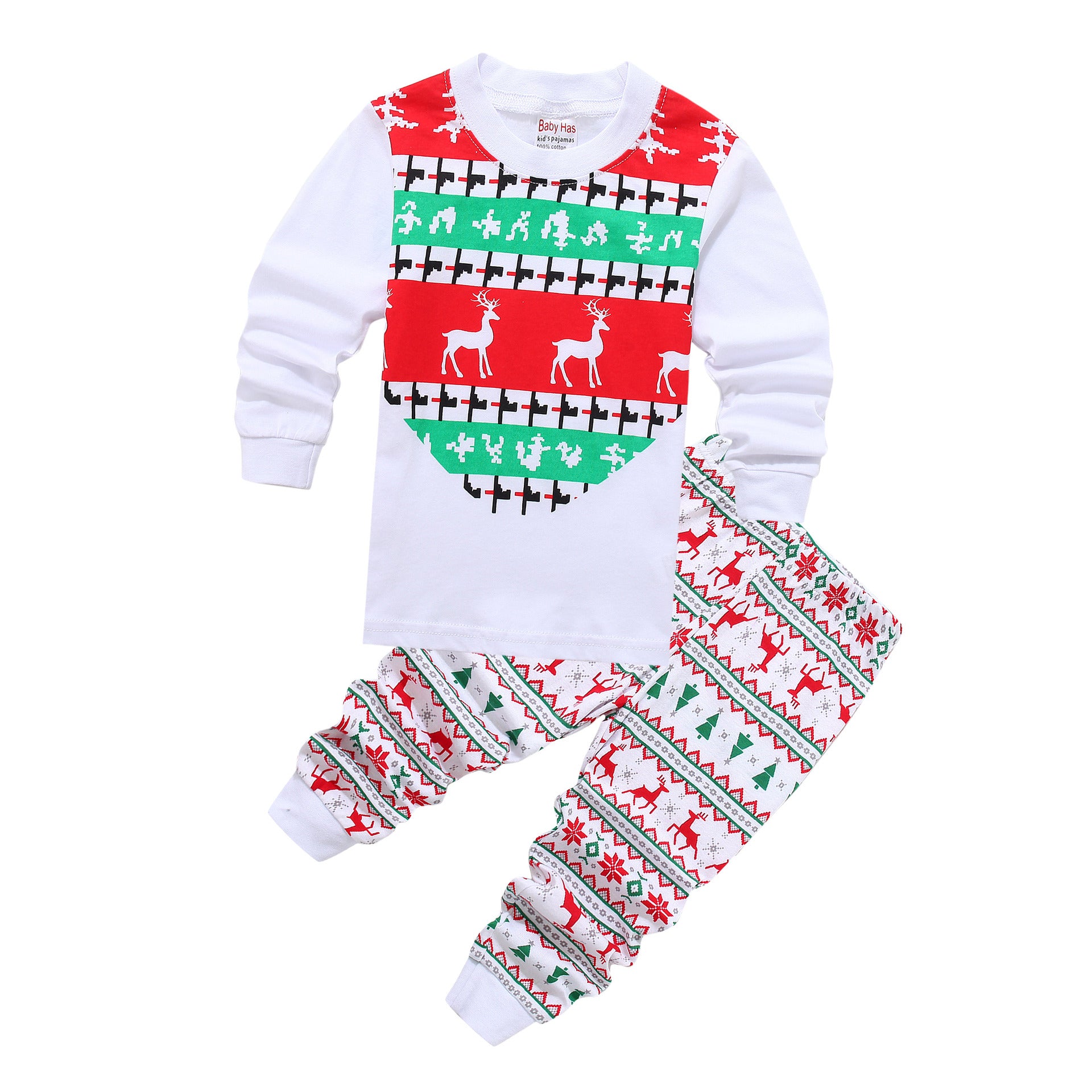 Four Seasons Pure Cotton Lightweight Boys and Girls Santa Claus Costume