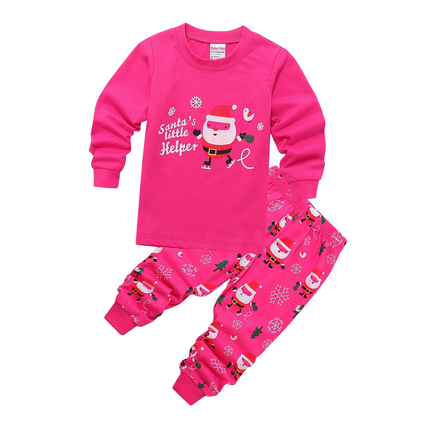 Four Seasons Pure Cotton Lightweight Boys and Girls Santa Claus Costume