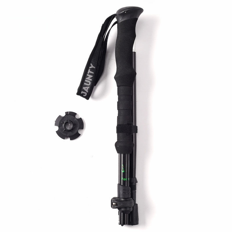 Four-Section Telescopic Aluminum Hiking Pole