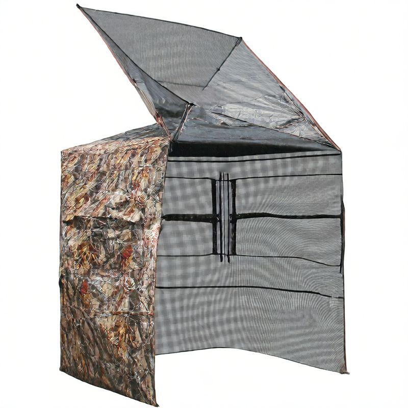 Four-Sided Flip-Top 360-Degree Full-View Camouflage Tent