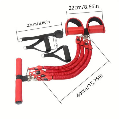 Four Tube Pedal Tension Rope Fitness Equipment