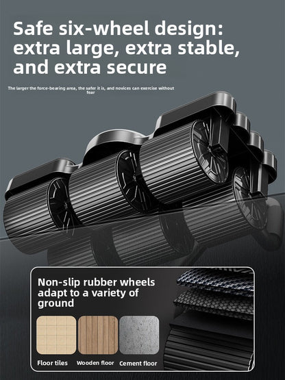 Four-wheel ab roller