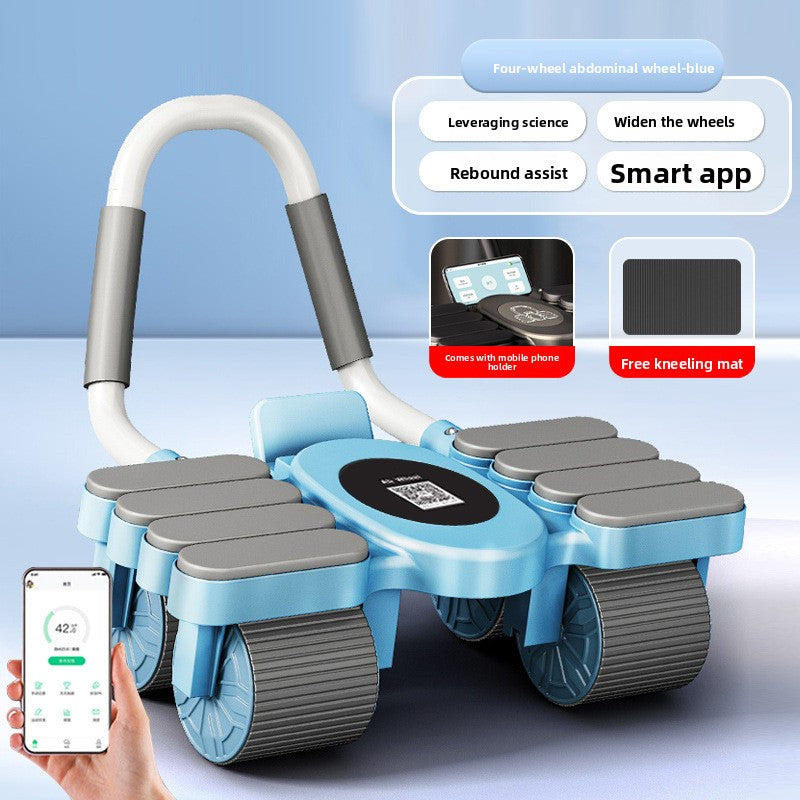 Four-wheel ab roller