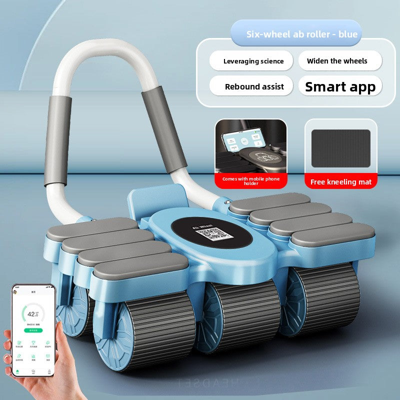 Four-wheel ab roller