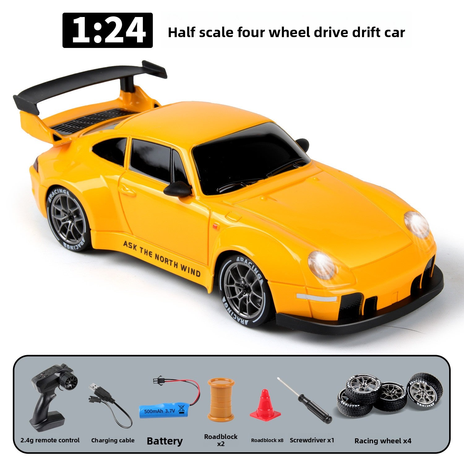Four-Wheel Drive Racing Toy