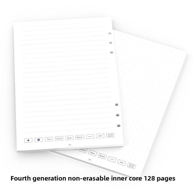 Fourth generation smart pen accessory loose-leaf notebook