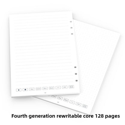 Fourth generation smart pen accessory loose-leaf notebook